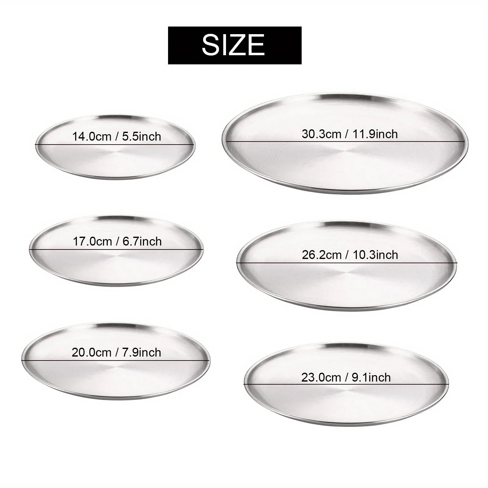 SteelRound Tray